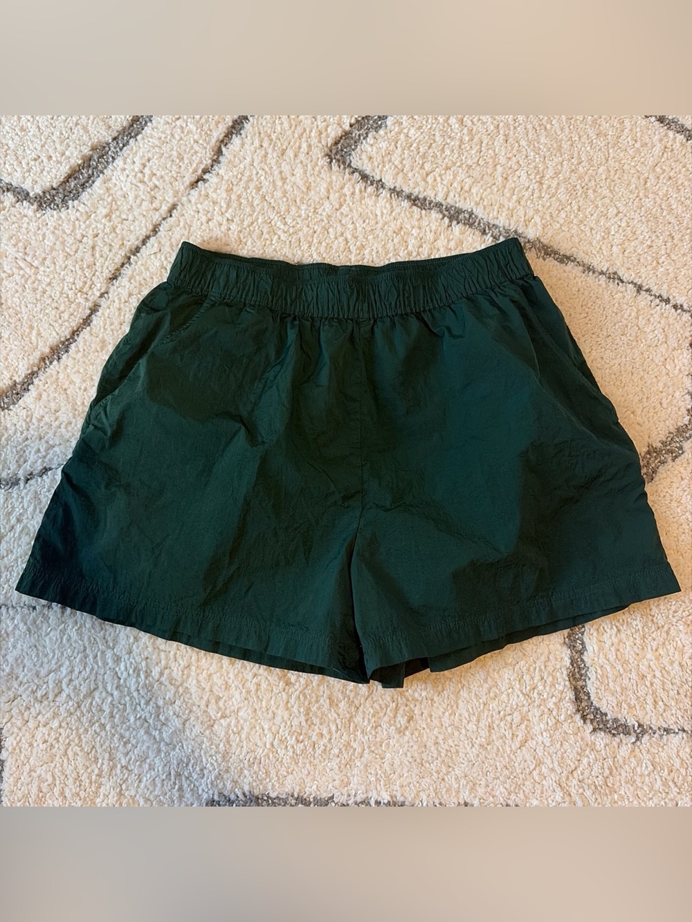 TNA Women's Deep Forest Green Athletic Shorts